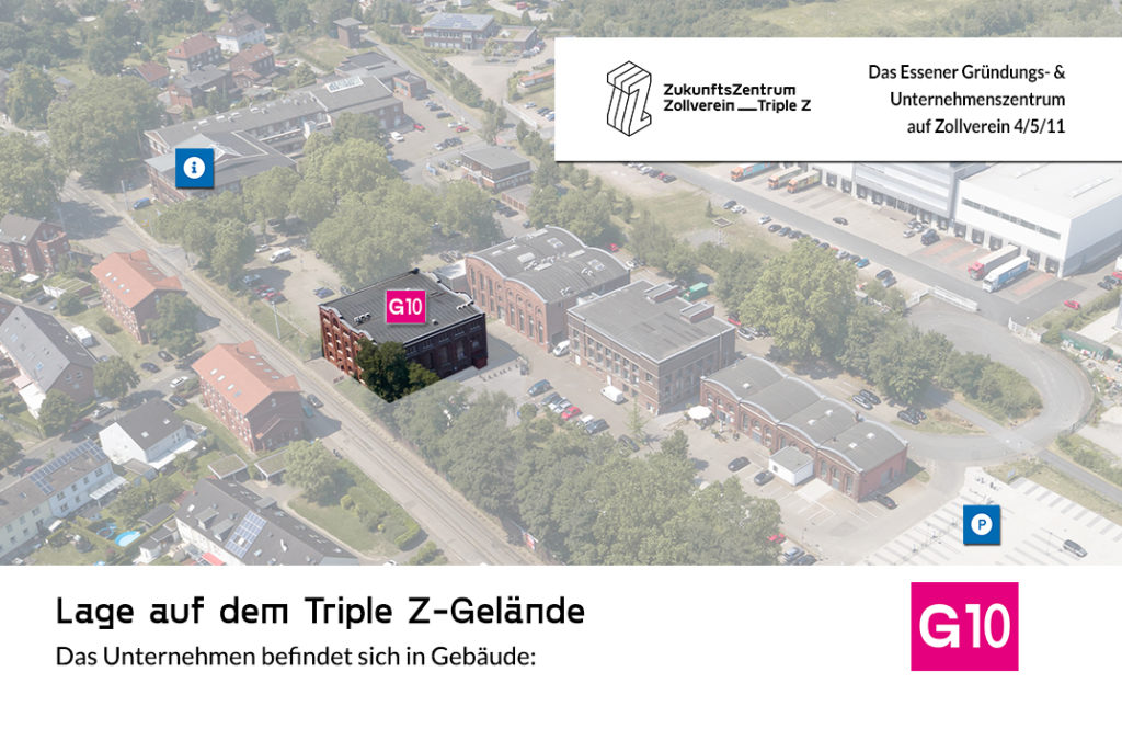 Gebaeude-10-Unternehmen-auf-dem-Triple-Z-Gelaende G10 Unternehmenslage