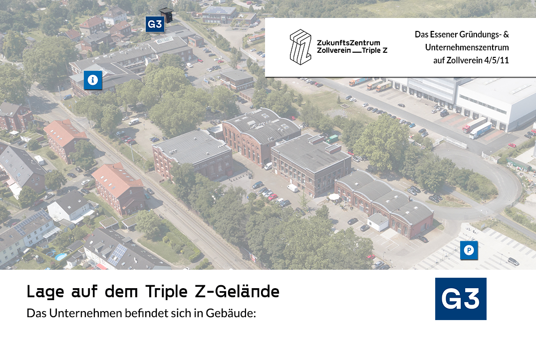 Gebaeude-3-Unternehmen-auf-dem-Triple-Z-Gelaende G3 Unternehmenslage