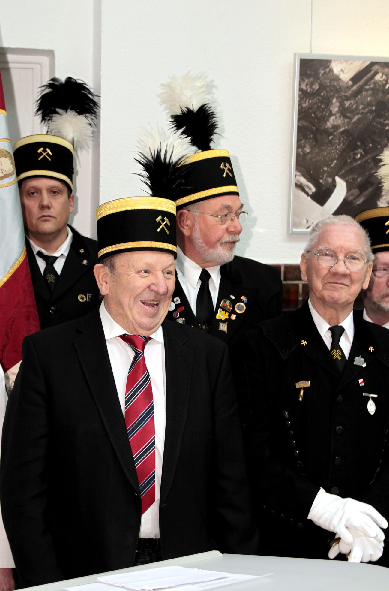 Ausstellungseröffnung am Barbaratag.