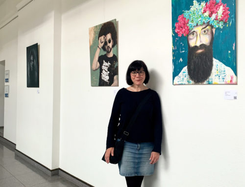 Eine Frau mit vielen Gesichtern: Heike Kurtenbach stellt in der Lohnhalle aus