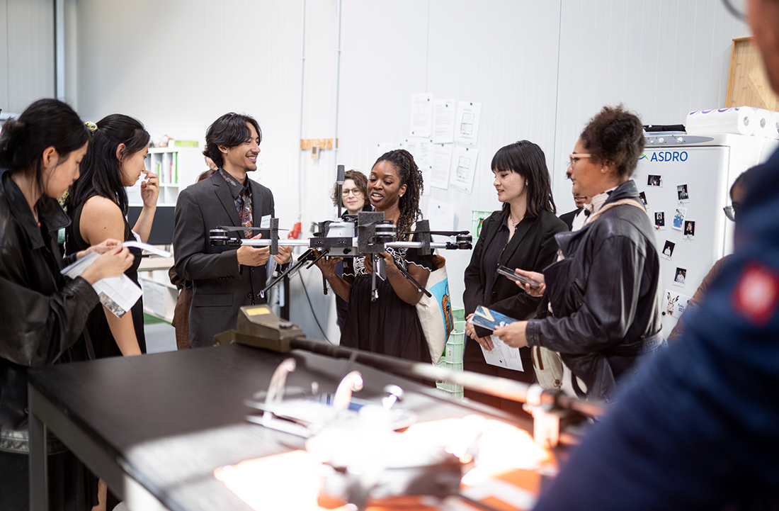 Besuch aus Stanford. © Krupp-Stiftung, Foto: Peter Gwiazda.
