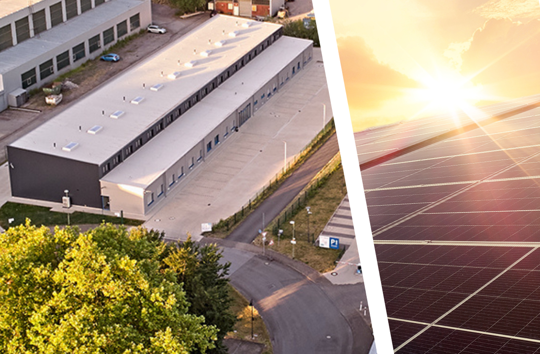Solaranlage für Gebäude 13