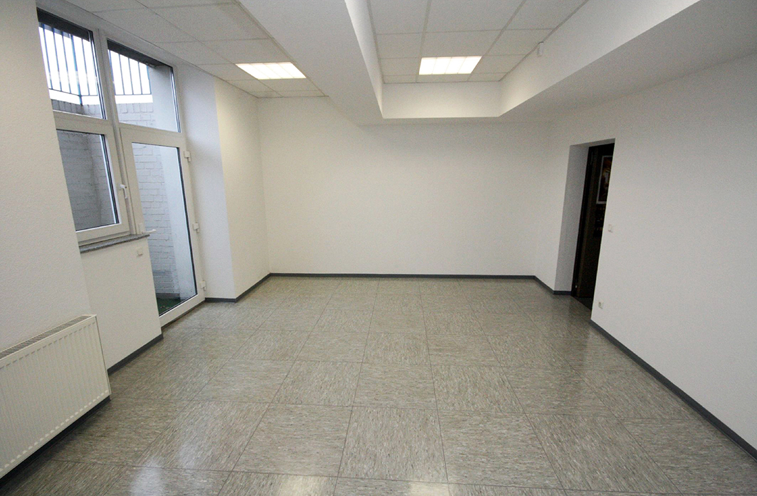 Büro in der Waschkaue mit Lager