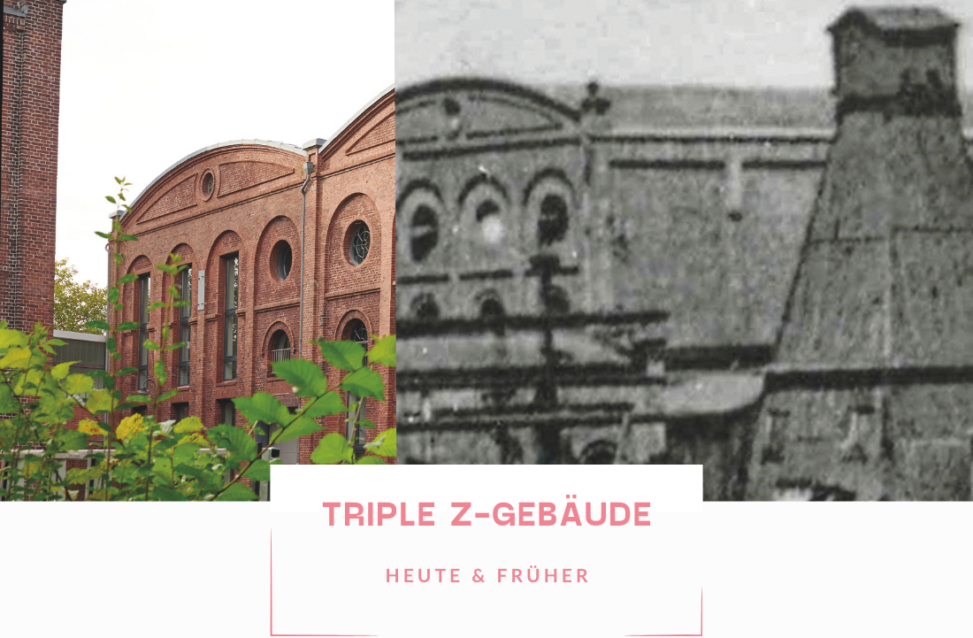 Gebäude 7 heute und früher