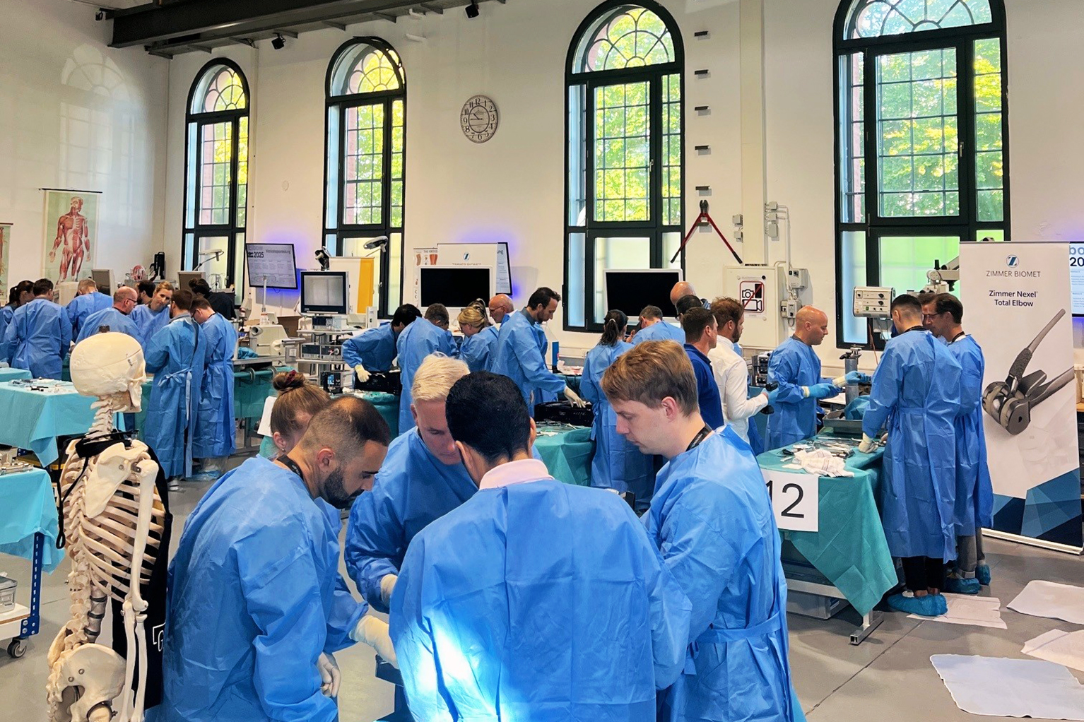 OP-Training der ProSympos GmbH in Gebäude 9 des Triple Z