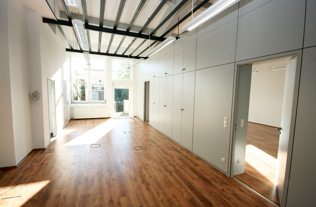 Mieteinheit am Laubengang