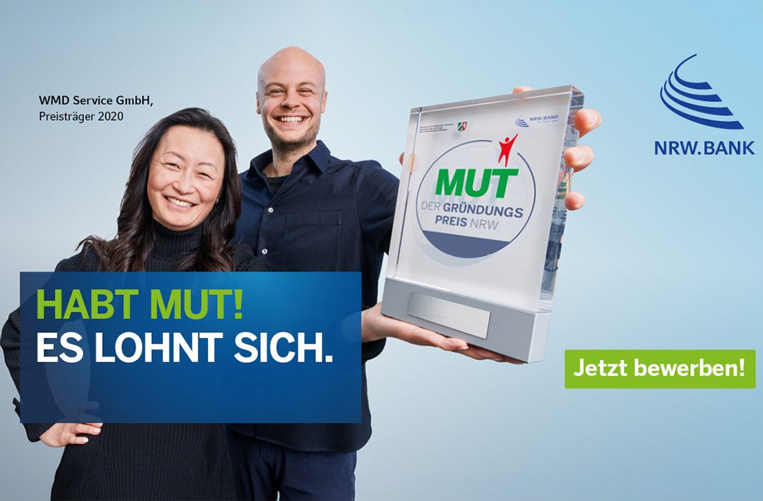 MUT der Gründungspreis