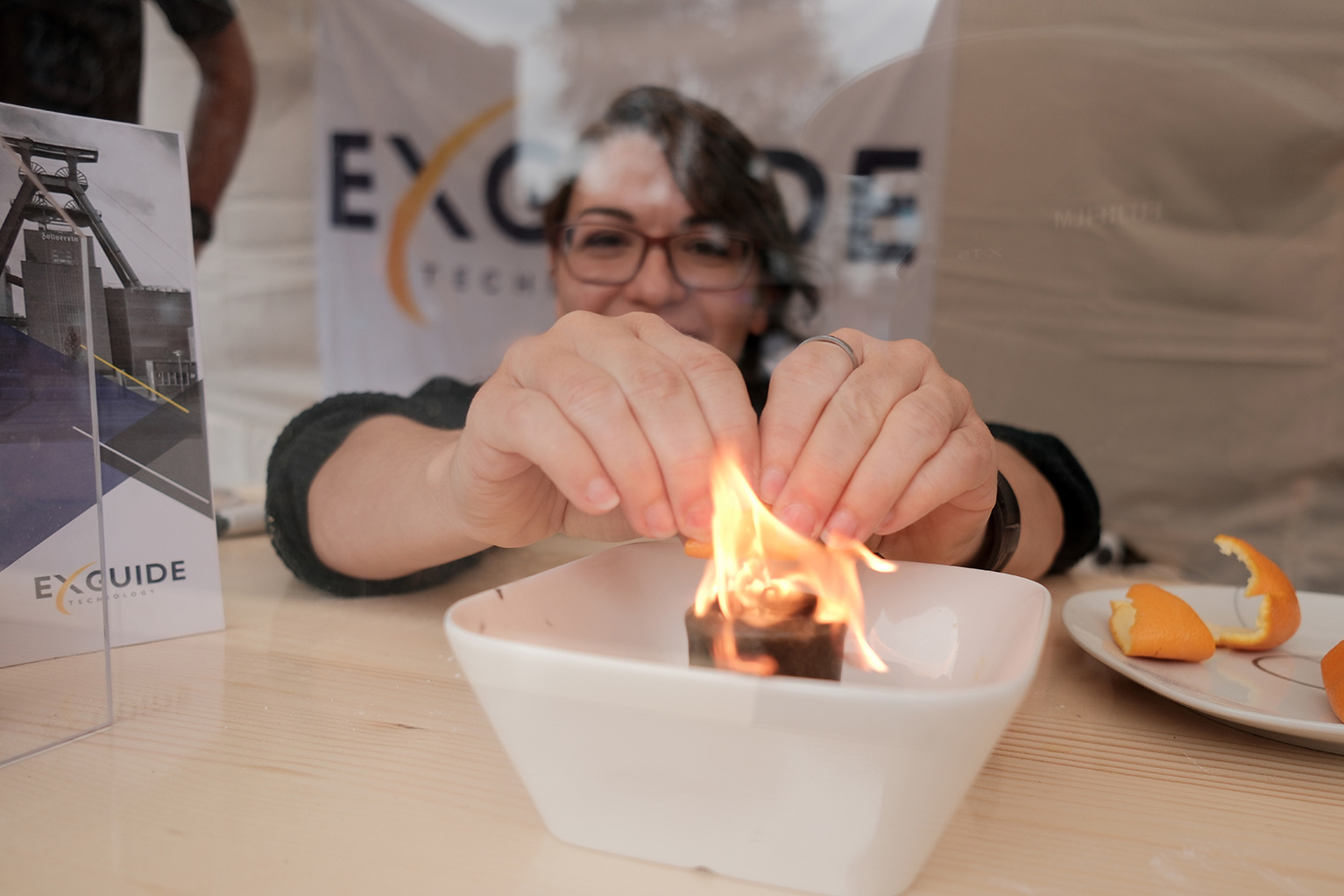 Explosionsexperimente bei ExGuide Technology